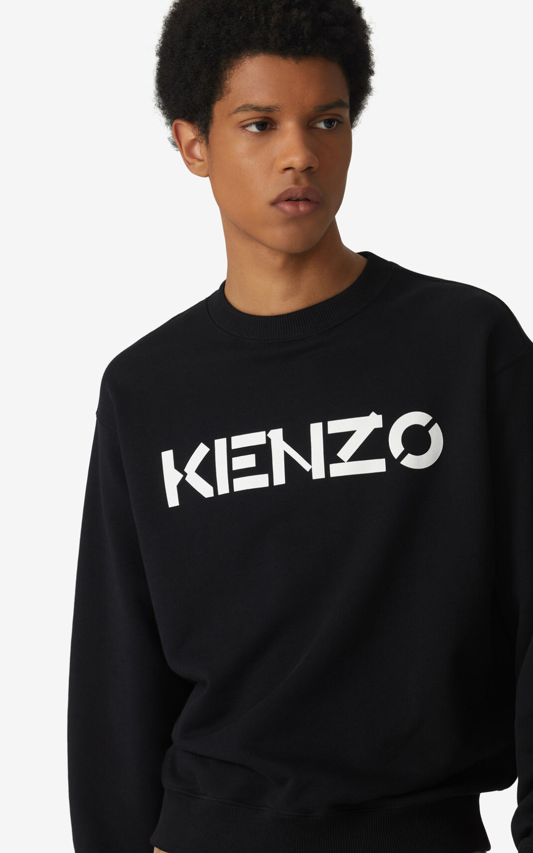 Kenzo Logo Melegítő Felső Férfi Fekete | ID.622550